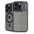 Speckle Grey Concrete iPhone 15 Pro Kickstand Case